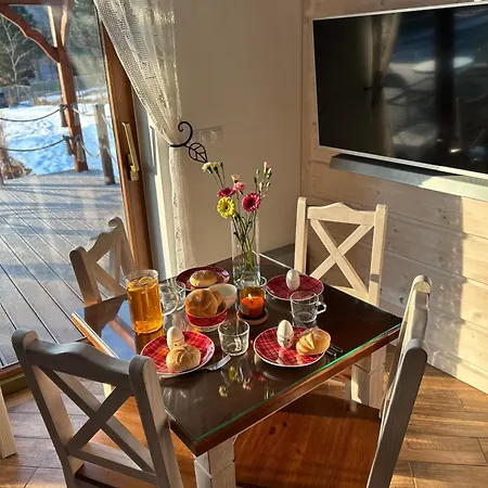 Nyaraló Babiogorski Z Jacuzzi Zubrzyca Górna