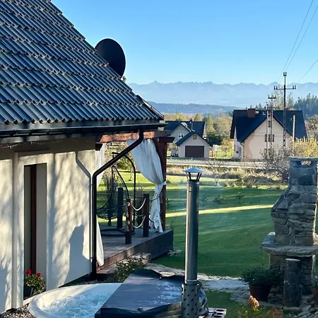 Babiogorski Z Jacuzzi Nyaraló Zubrzyca Górna
