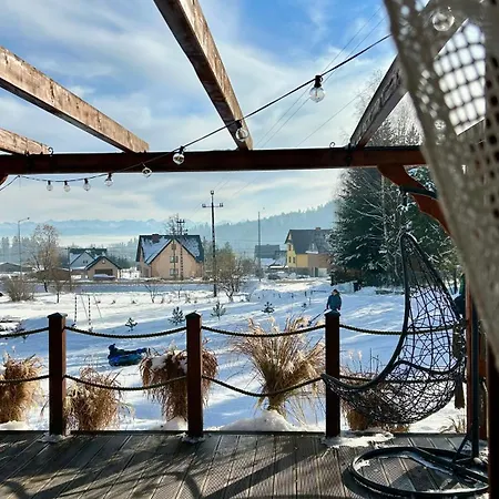 Babiogorski Z Jacuzzi Nyaraló Zubrzyca Górna