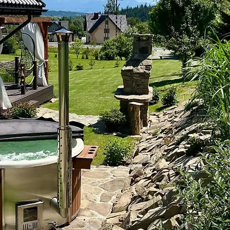 Babiogorski Z Jacuzzi Nyaraló Zubrzyca Górna
