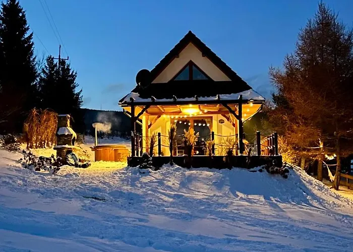 Σπίτι διακοπών Babiogorski Z Jacuzzi Zubrzyca Gorna